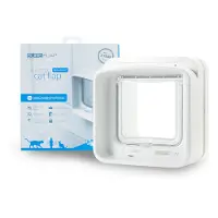 Sureflap Sure Petcare Kattedør DualScan hvid