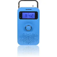 Blaupunkt PP10, MP3-spiller, LCD, USB 2.0, FM-radio, 640 g, Blå