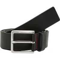 HUGO for man. 50385724 Gionios belt black (95 cm), Casual, Leather