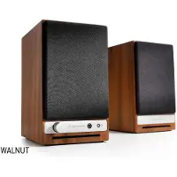 Audioengine HD3, 2.0 kanaler, Ledning & Trådløs, 15 W, 65 - 22000 Hz, Valnøtt