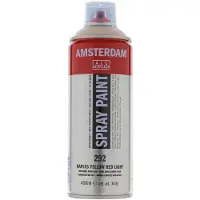 Amsterdam spraymaling Naples Yellow Red Light 292