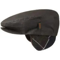 Barbour Cheviot Tartan Cap Olive - S