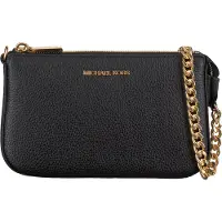 Michael Kors for woman. 32F7GFDW6L Leather bag with chain black (OSFA), Casual