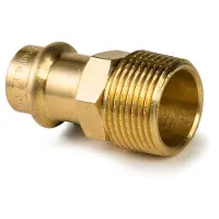 Viega Sanpress transition 42 x 1 1/4" sleeve/nipple gunmetal