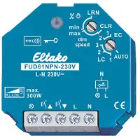 Eltako FUD61NPN-230V universell dimmerbryter UP maks 300W (30100835)