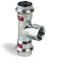 Viega Prestabo T-piece 18 x 1/2" x 18 mm galvanized steel