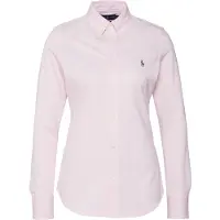 Ralph Lauren for woman. 211664427002 Slim Fit cotton jersey oxford shirt pink (XL), Casual, Long sleeve