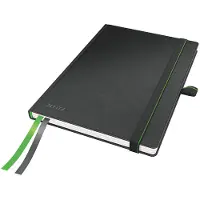 Leitz Notatbok Complete A5 Linjert 96g/80 ark Sort