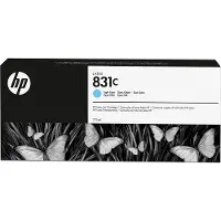 HP 831C Blekkpatron lys cyan latex, 775 ml