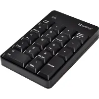 Sandberg Wireless Numeric Keyboard 2 - Numpad - Svart