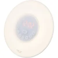 24hShop Vekkerklokke med wake-up light og FM-radio