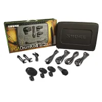 Shure PGADRUMKIT4 Trommmemikrofoner Pakke 4 stk