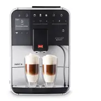 Melitta CAFFEO Barista T Smart F831-101 - Automatisk kaffemaskin med melkeskummer - 15 bar - sølv