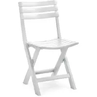 Progarden Birki 86273 utestol i plast hvit