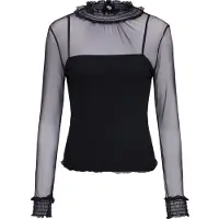 Urban Classics Double Layer Meh Langarmet T-skjorte