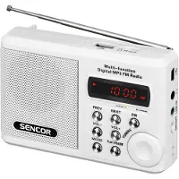 Sencor SRD 215 W - portable radio - MP3-spiller