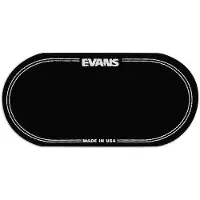 Evans Cordura Double EQ Black Nylon Patch