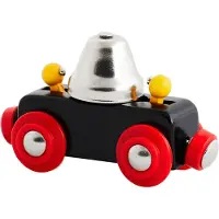 BRIO World Vogn m. Bjelle - Svart 33749 - - OneSize - Tog
