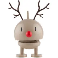 Hoptimist Baby Bumble - Rudolf - 10 cm - Brun - - OneSize - Pyntefigur