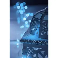 Konstsmide 6330-590, 50 lamper, LED, Variabel, Innendørs, Sølv, 4.5 V