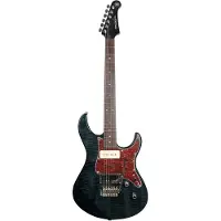 Yamaha Pacifica 611 VFM elektrisk gitar (Transparent svart)
