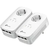 TP-LINK TL-PA8030P KIT - Starter Kit - strømlinjeadapter 1GbE, HomePlug AV (HPAV), HomePlug AV (HPAV) 2.0 - veggpluggbar