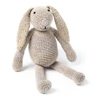 Smallstuff Kosedyr - Kanin - Rosa/Glitter - 36 cm - - OneSize - Kosedyr