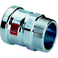 Viega Prestabo XL transition 76.1 x 2 1/2" sleeve/nipple galvanized steel