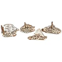 Usorteret Mekaniske modeller - U-Fidget Ships