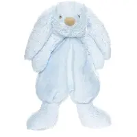 Teddykompaniet Koseklut - Kanin - 28 cm - Lyseblå - - OneSize - Koseklut