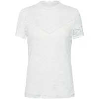 Vila Vistasia Blonde Kortermet Topp