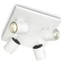 Philips Runner plate/spiral white 4x50W 230V