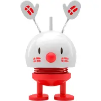 Hoptimist Baby Bumble - 7 cm - Bursdag - Hvit - - OneSize - Pyntefigur