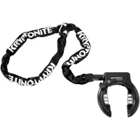 Kryptonite Ring Retractable Whith Chain Plug In Sykkelrammelås