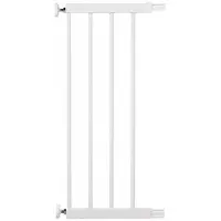 Safety 1st Auto Close, Trappegrindsforlengelse, Hvit, Stål, 1 stykker, Flat Step, Auto Close, Easy Close Metal and Essential Metal Gate, 280 mm