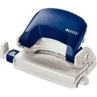 Leitz - Hullstanser - 10 ark / 1 mm - plast, metall - blå