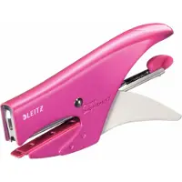 Leitz Plier 5547 15 sh.Metal WOW Pink