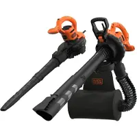 Black & Decker BLACK+DECKER BEBLV290-QS 3-in-1 - Vakuum/løvblåser for hage - elektrisk - 2900 kW - 900 m³/t - 206-390 km/h - 6.04 kg
