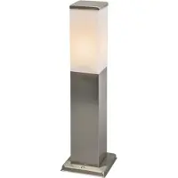 QAZQA Moderne utelampe 45 cm stål - Malios