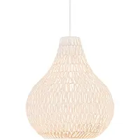 QAZQA Skandinavisk pendellampe hvit 45 cm - Lina Drop