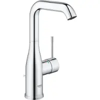 GROHE Essence, Baderomsvask, Kran-håndtak, 1/2, Krom