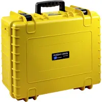 B&W outdoor.case Type 6000 - Hard eske - polypropylen - gul