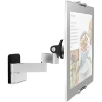 Vogel's TMS 1030 Tablet Flex Pack - Monteringssett (veggmontering, dobbelt svingarm, holder, 3 svingtapper) - for nettbrett - aluminium - svart, aluminiumssølv - skjermstørrelse: 7-12 - veggmonterbar