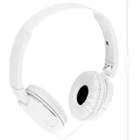 Sony MDR ZX110AP - Headset with mic - White