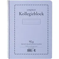 Other Collegeblokk A4 90g 70 blad linjert TF 5 Stk