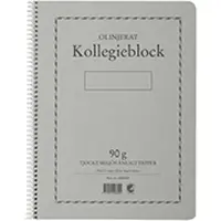 Other Collegeblokk A4 90g 70 blad ulinj TF 5 Stk