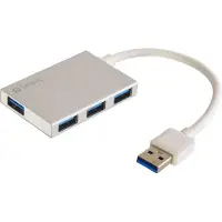 Sandberg USB 3.0 Pocket Hub - Hub - 4 x SuperSpeed USB 3.0 - stasjonær