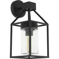 Eglo TRECATE utendørs vegglampe IP44 sort