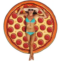 Big Mouth Toys Giant Pizza Beach Håndkle mønster