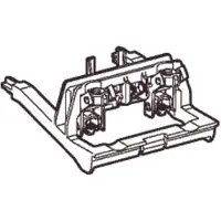 Geberit Kappa konsol - Konsol til Kappa indbygningscisterne 15 cm